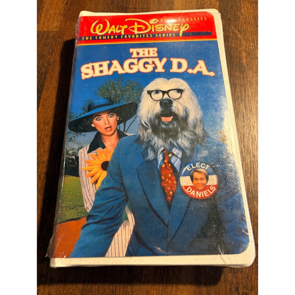 Walt Disney The Shaggy D.A. VHS Movie Comedy Favorites Series New Sealed